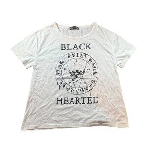 Hellcat Punks Japan Black Hearted Gothic Graphic Tee